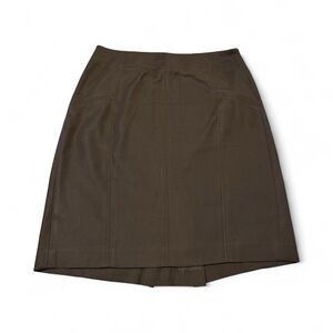 Ann Taylor Classic Brown Pencil Skirt Size 12